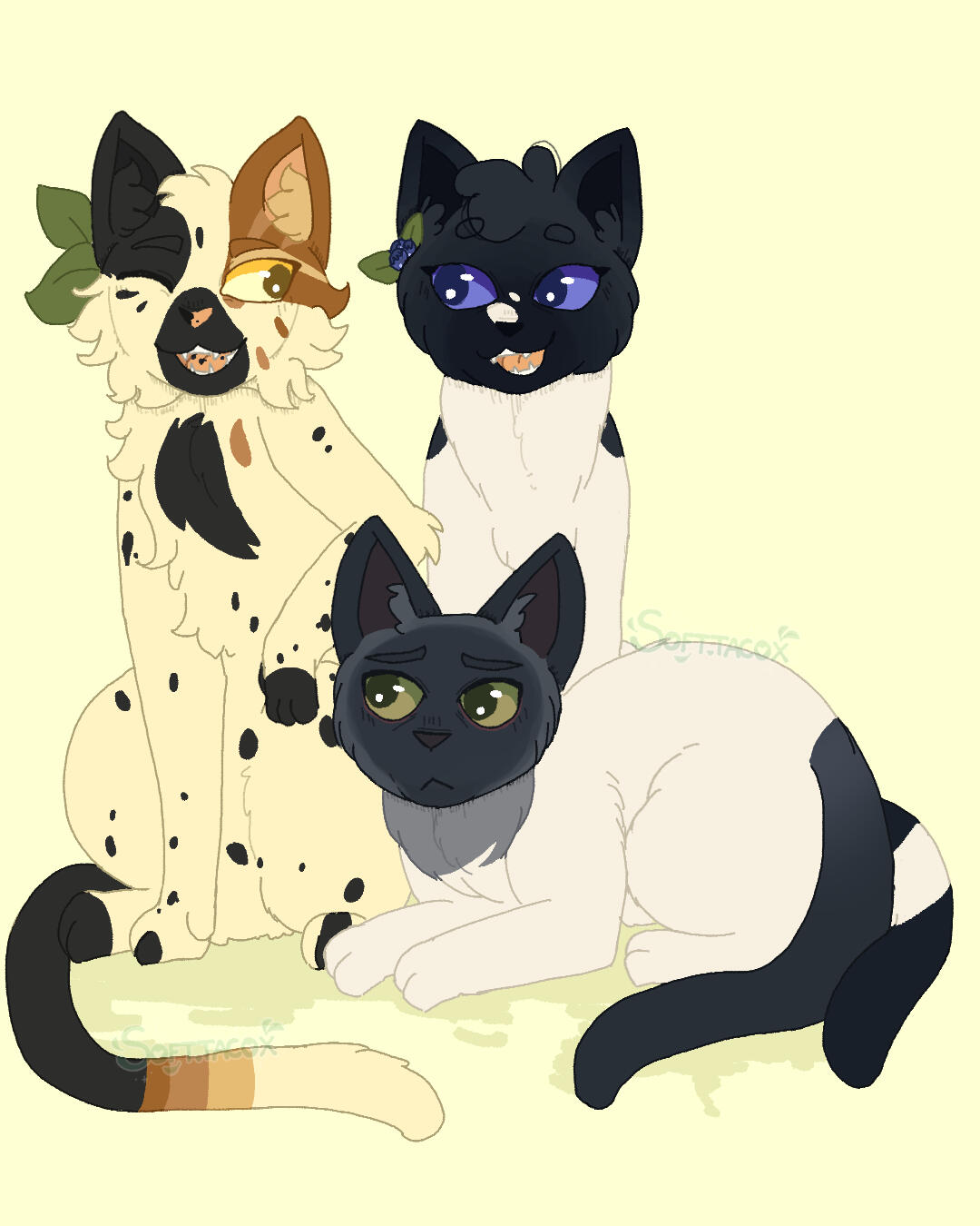 Flat Colours Headshot: $8 Halfbody: $10 Fullbody: $15